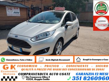 Ford Fiesta 1.5 TDCi 75CV 5 porte Titanium, OK NEOPATENTATI, GARANZIA L.12 MESI