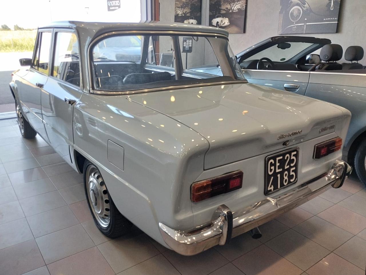 Alfa Romeo Giulia 1 serie 4 marce