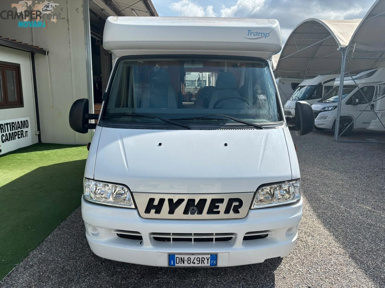 HYMER TRAMP 575 -Semintegrale letto alla francese compatto 6,15 mt