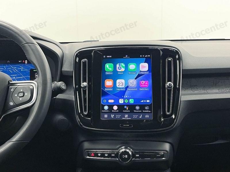 Volvo XC40 Recharge XC40 PURE ELETTRIC SINGLE MOTOR FWD PLUS **AUTOCARRO 4 POSTI**