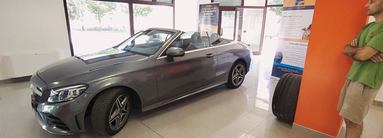 BELLISSIMA-IMPECCABILE-COME NUOVA-Mercedes-benz C 220 d Auto Cabrio Premium Plus.