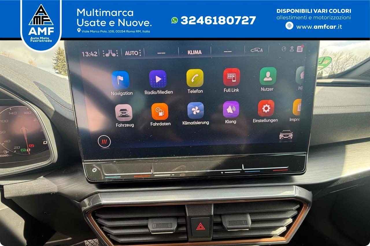 Cupra Formentor eHybrid 1.4 TSI /CAM/ACC/LANE/VIRTUAL/