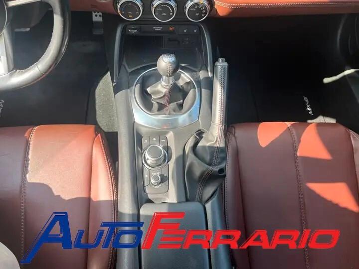 Mazda MX-5 RF LED 17" SENS PARK PELLE TOTALE CRUISE CONTROL SEDILI RISCALDATI NAVY IN ARRIVO OPZIONABILE