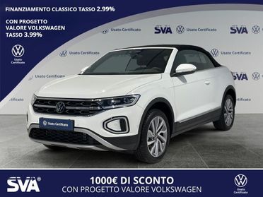 Volkswagen T-Roc Cabriolet Cabriolet 1.5 TSI 150CV DSG Style - IVA ESPOSTA