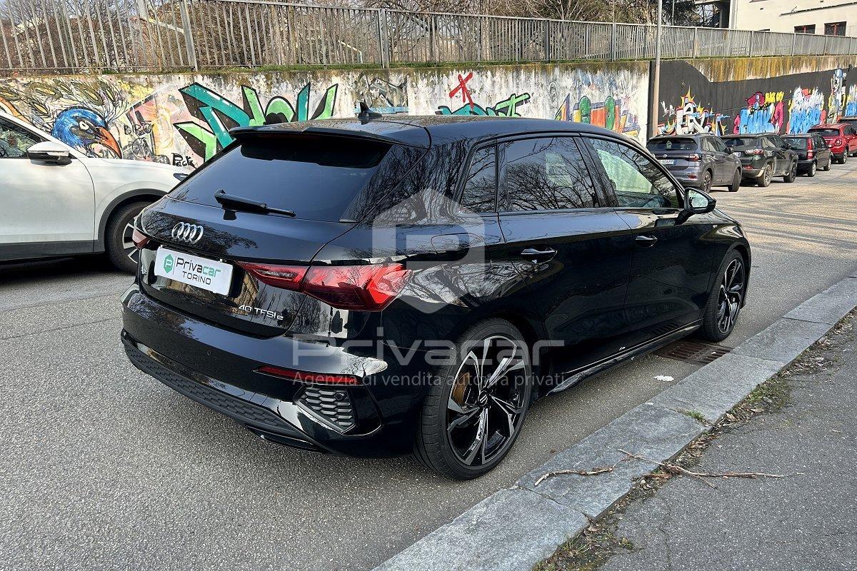 AUDI A3 SPB 40 TFSI e S tronic S line edition