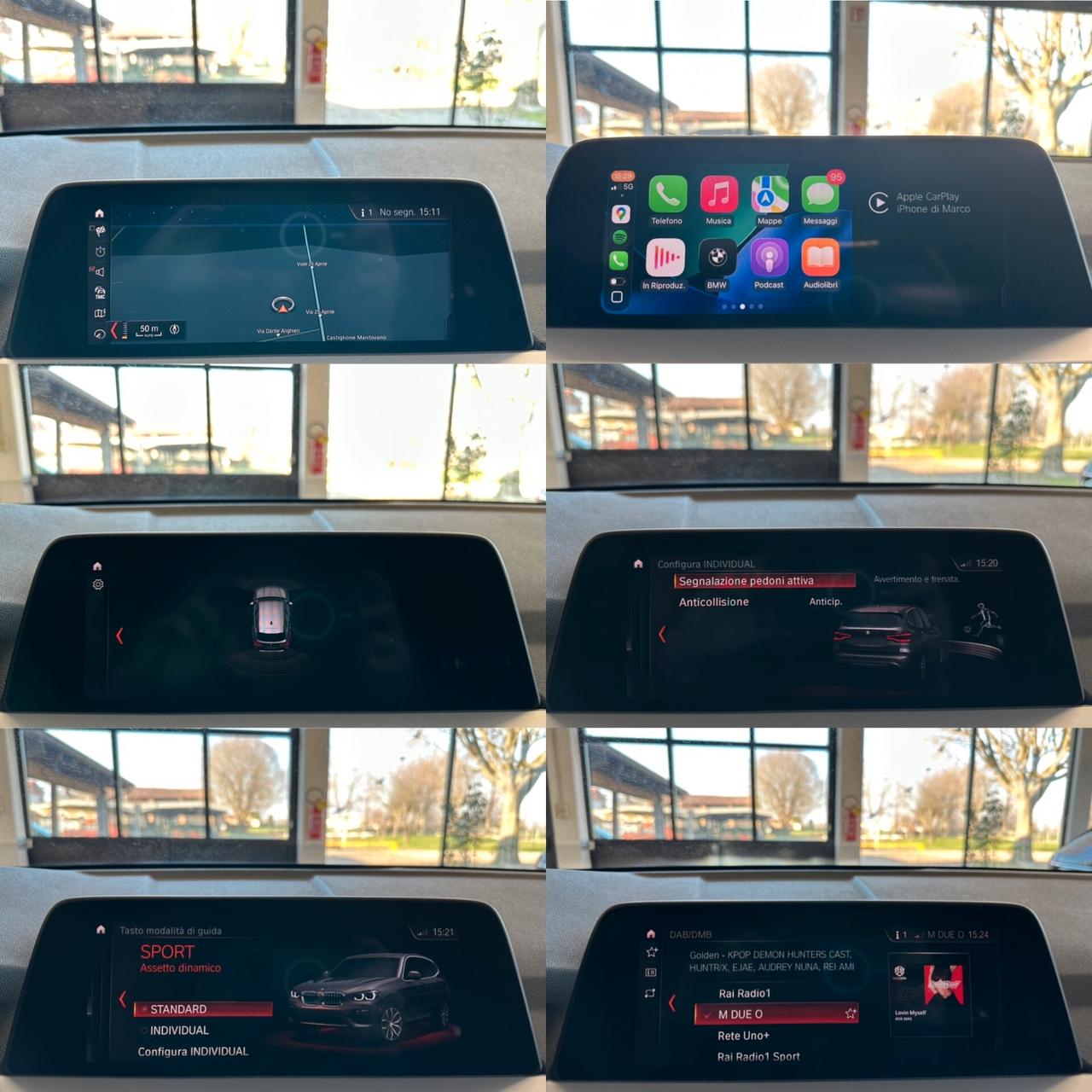 Bmw X3 xdrive 20d Advantage auto *CARPLAY*SENSORI*NAVI*