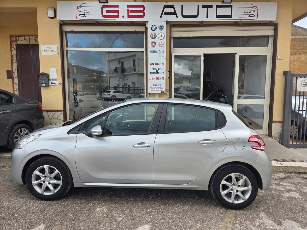 PEUGEOT 208 1.4 HDI 70 CV SOLI KM 100000 CERTIF