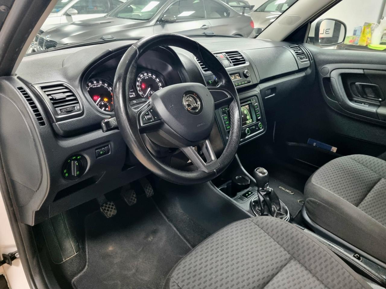 SKODA FABIA 1.6 TDI CR 75CV NAVI OK NEOPATENTATI