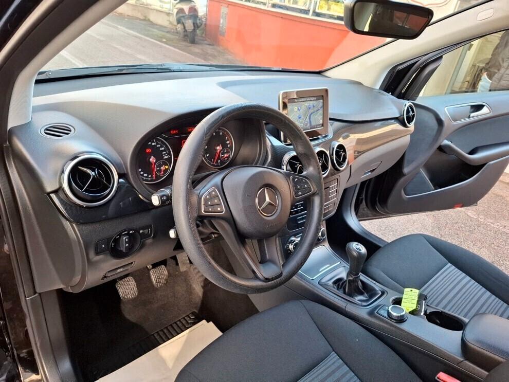 Mercedes-benz B 160 1.6 GPL UNIPRO' RETROCAMERA NAVI E 6 TAGLIANDI