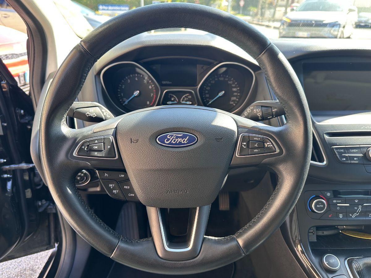 FORD - Focus Station Wagon - 1.0 EcoBoost 125 CV Start&Stop SW Titanium #GANCIOTRAINO