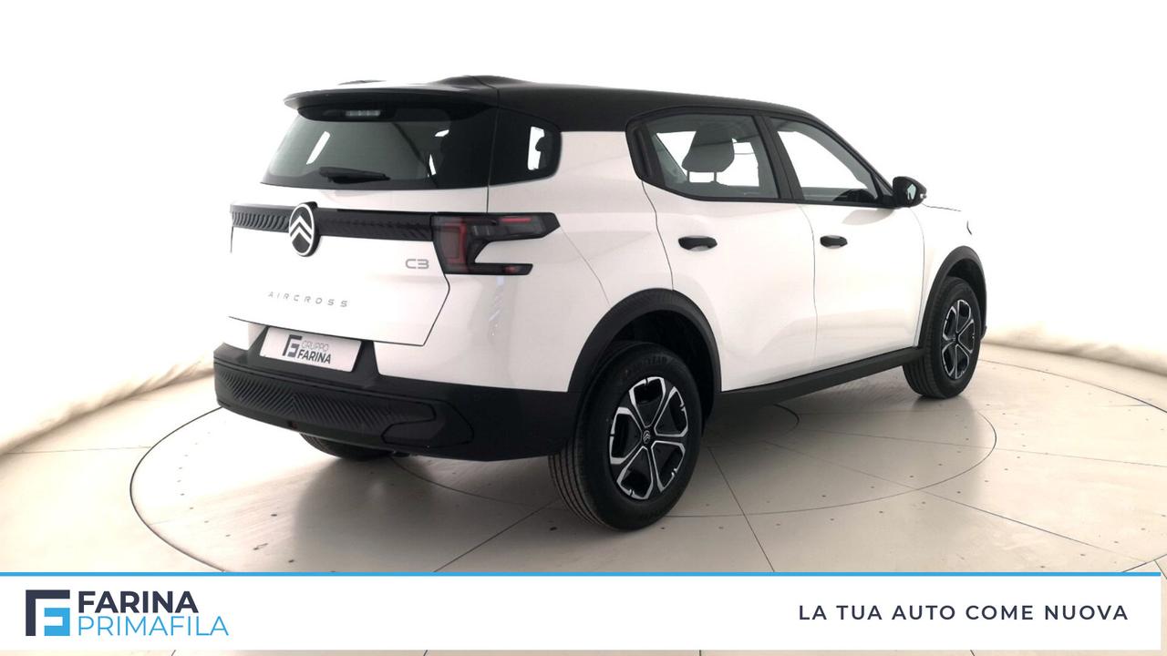 CITROEN Nuova C3 Aircross PureTech Turbo 100 MT6 - YOU