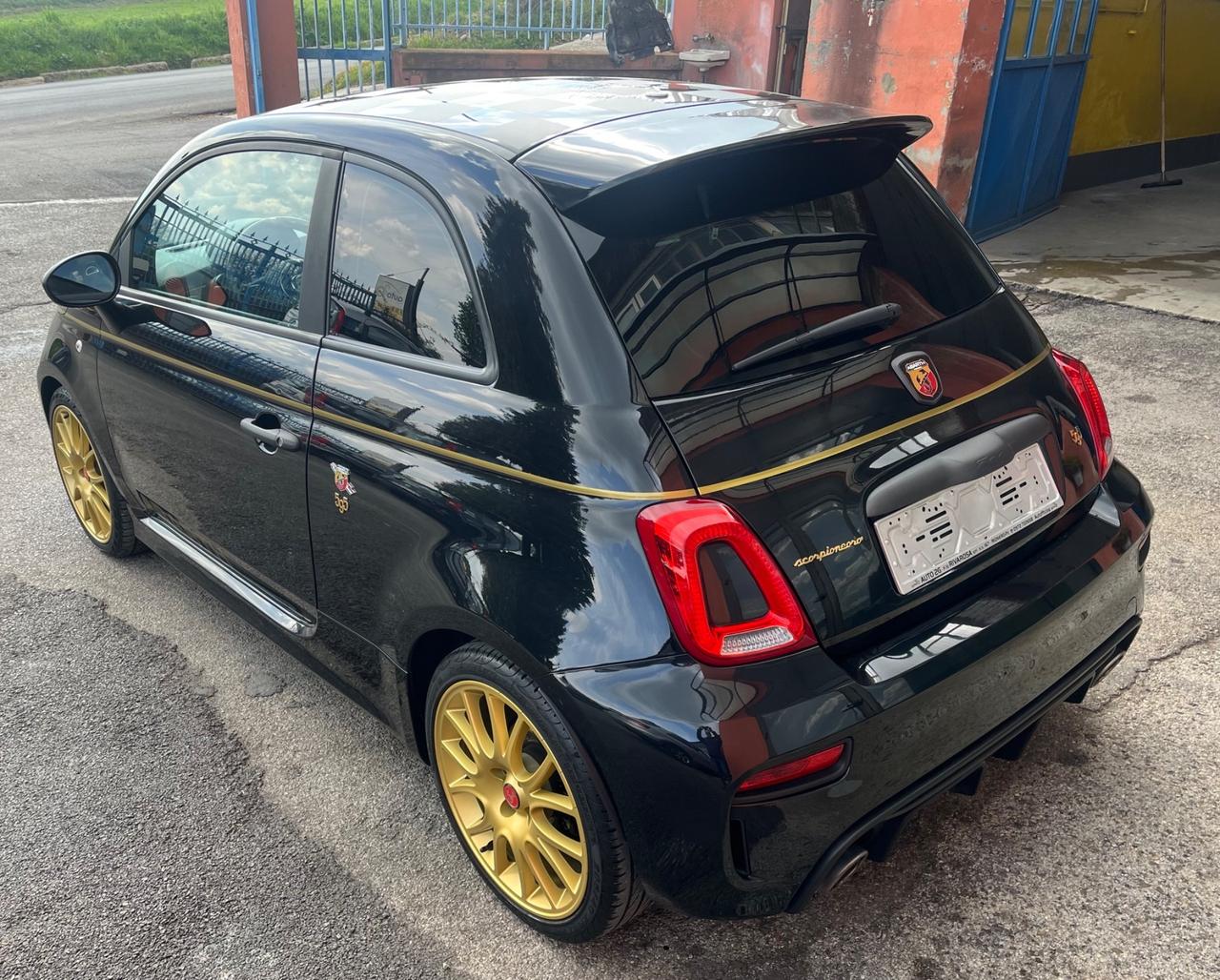 Abarth 595 1.4 T-Jet 165 CV Scorpioneoro-km65000-