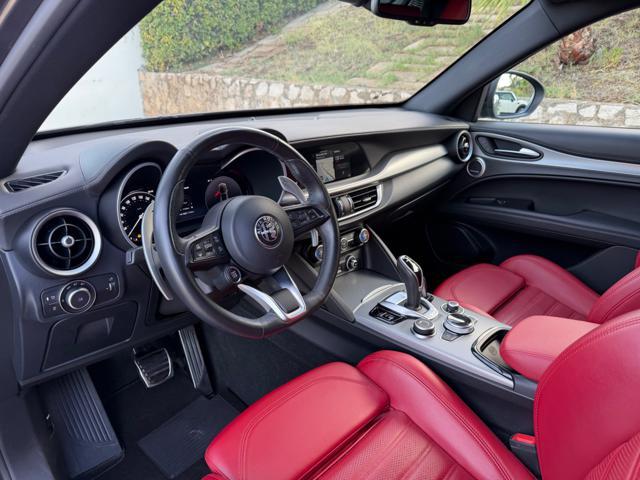 ALFA ROMEO Stelvio 210CV Q4 VELOCE+H.KARDON+PELLE ROSSA