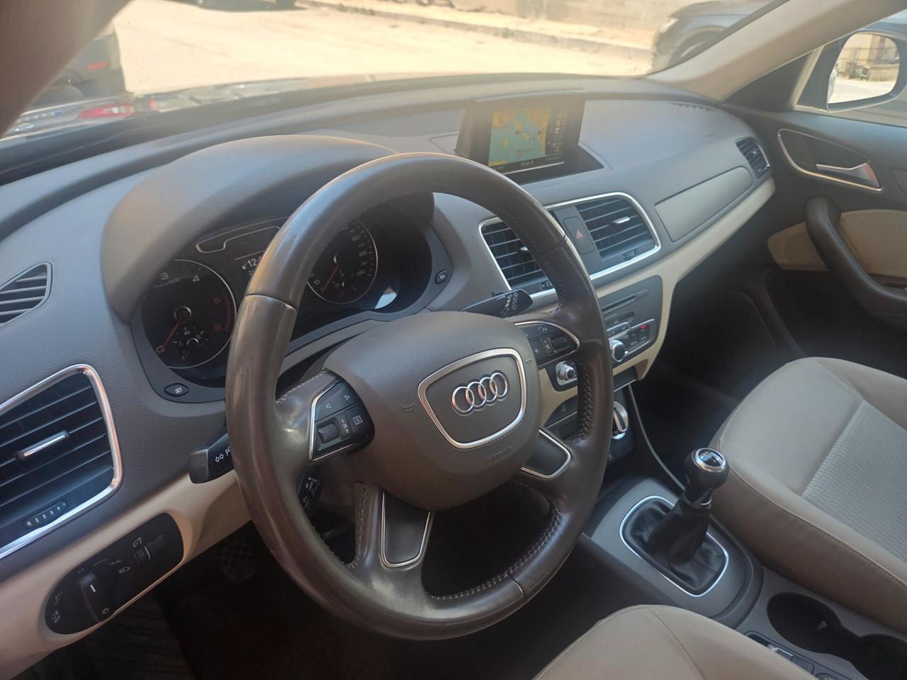 AUDI Q3 ANNO 2014 2.0 TDI 140 CV LED NAVI KMCERTIF