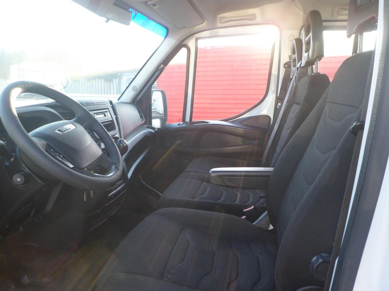Iveco Daily 35c15 doppia cabina cassone fisso