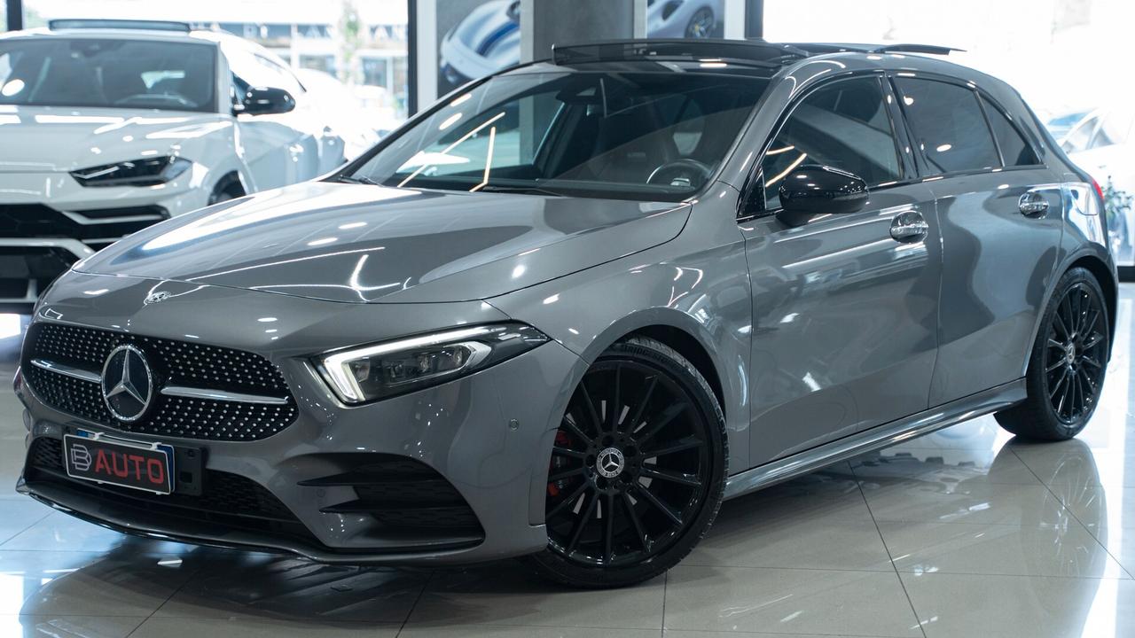 Mercedes-benz A 180 D PREMIUM PLUS AMG 19" TETTO PACK LUCI MULTIBEAM FULL OPTIONAL
