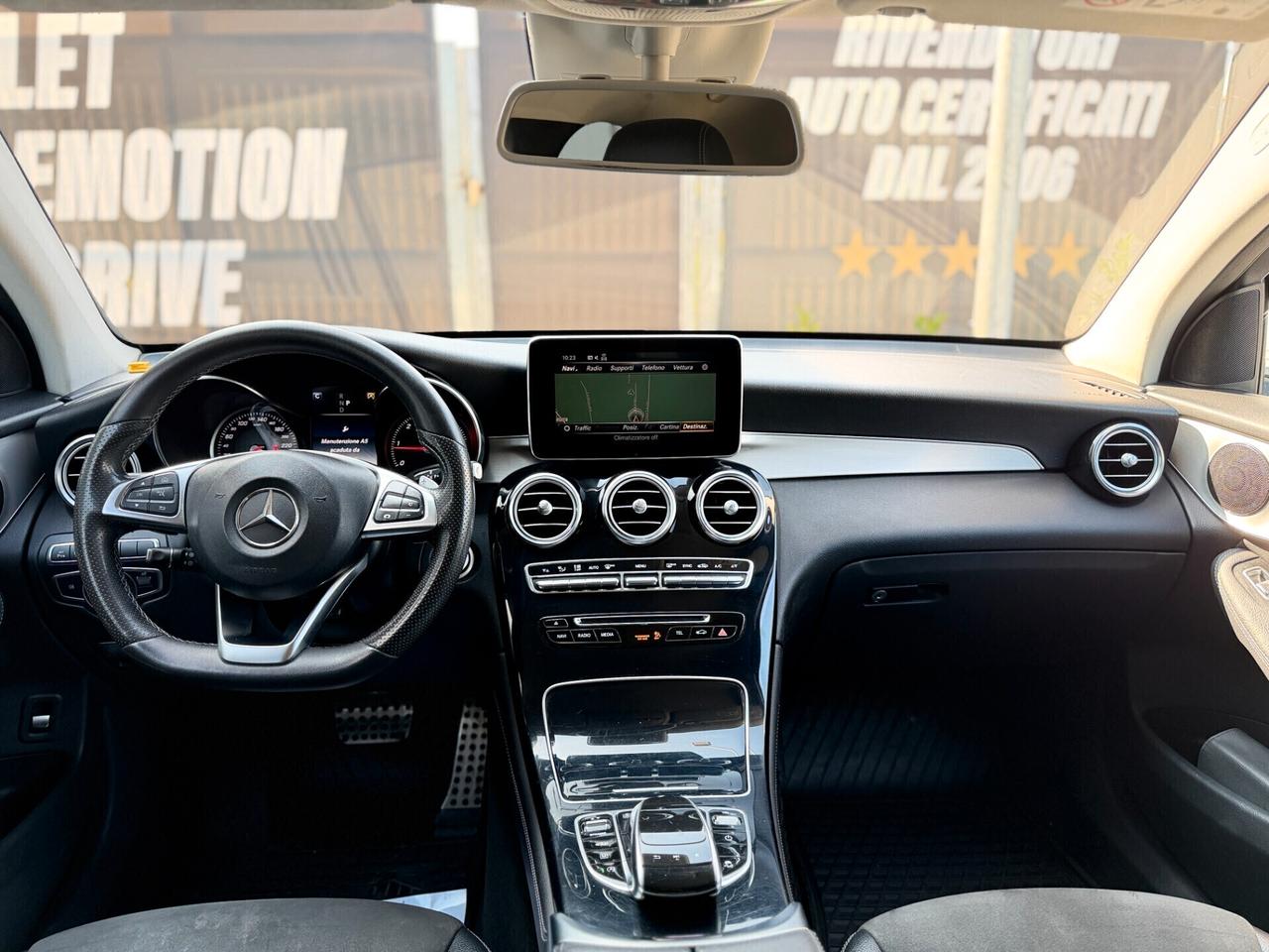 Mercedes-benz GLC 250 d 2.2 204 CV 4Matic COUPE' PREMIUM UNICO PROPRIETARIO IVA ESPOSTA ITALIANA
