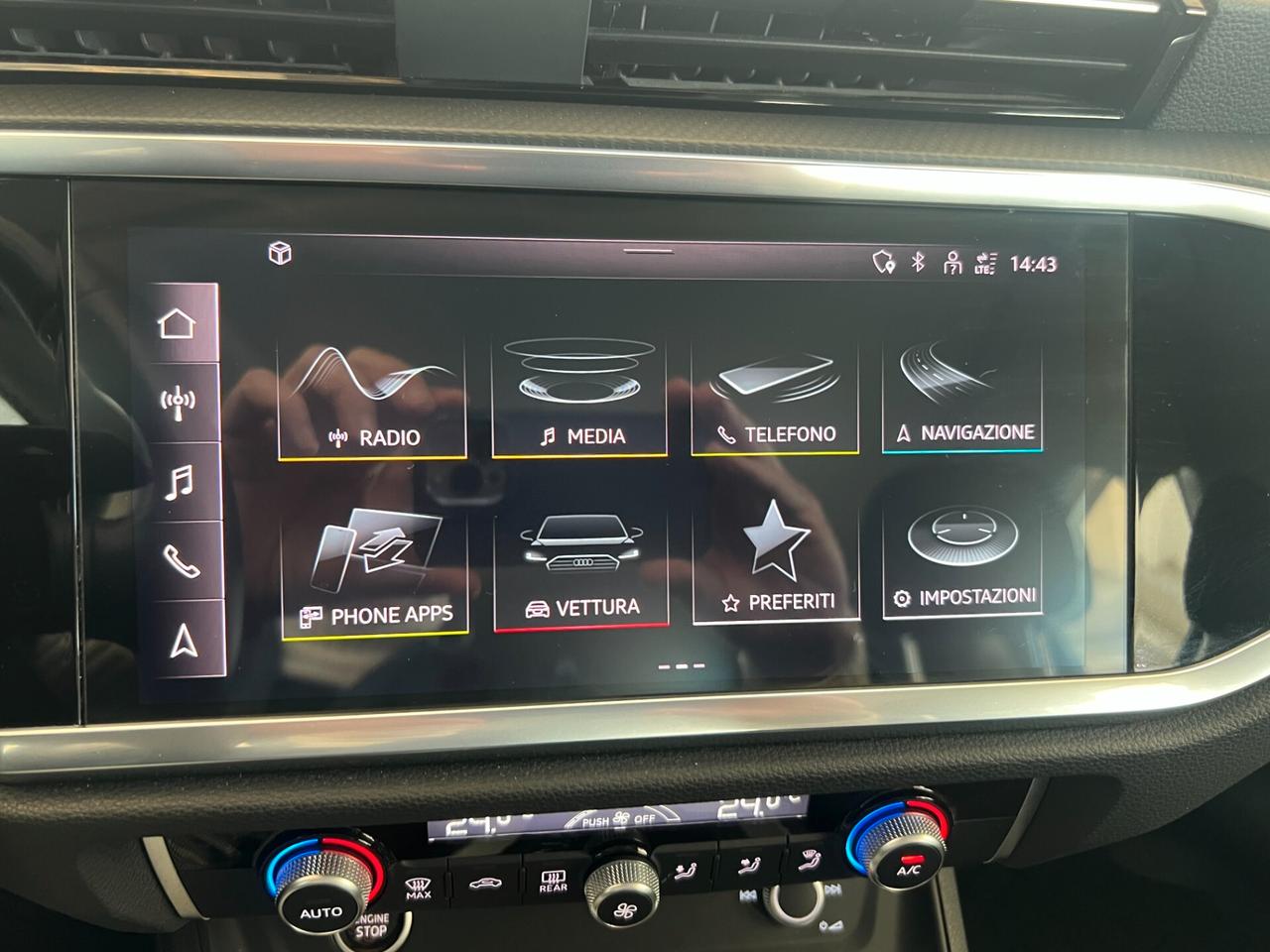 Audi Q3 35 TDI S tronic Business Advanced solo 73.543km tagliandati audi