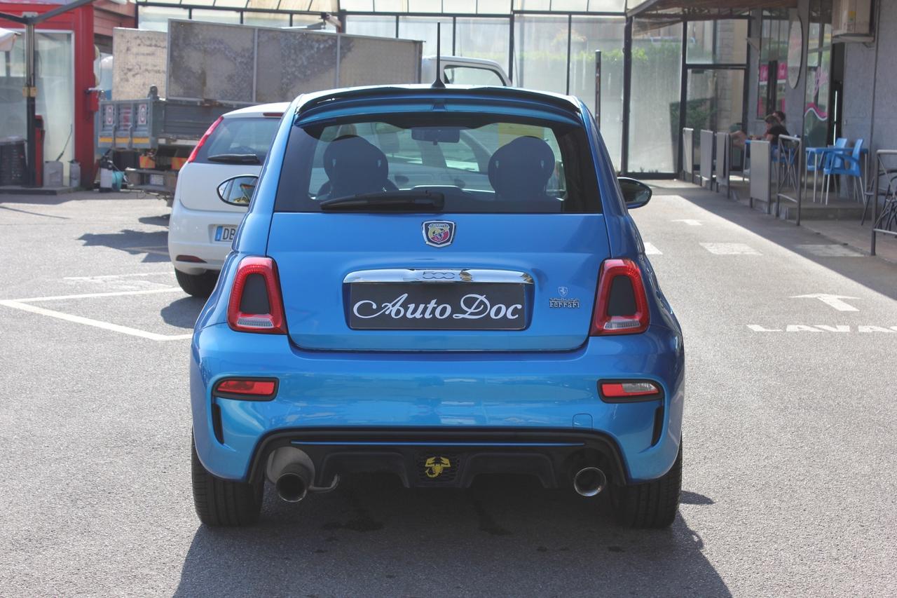 FIAT 500 1.2 69 CV ''LOOK ABARTH 695 TRIBUTO FERRARI INTERNI MISTO PELLE TRAFORATA