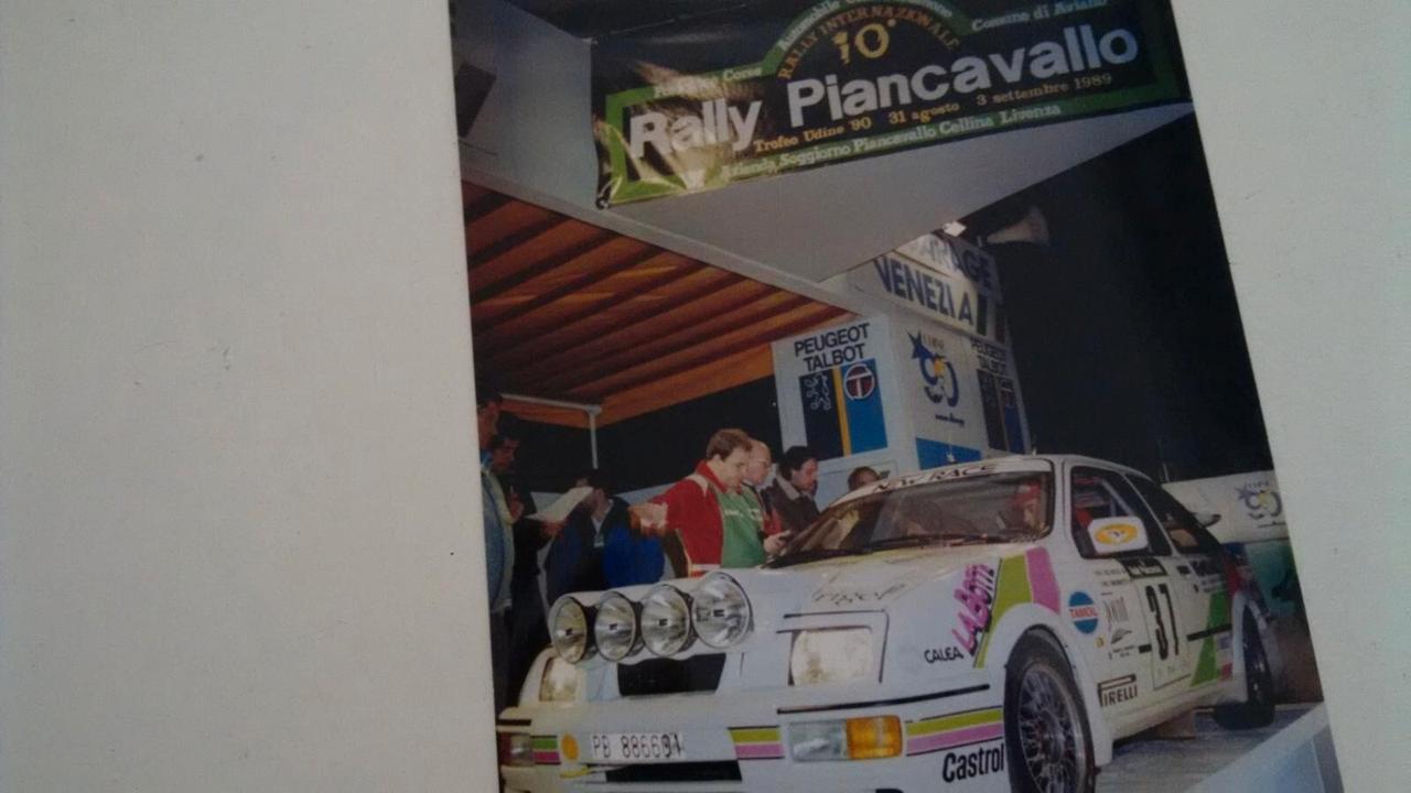 Ford Sierra Cosworth gruppo N reperto ex scuderia New Race 363cv