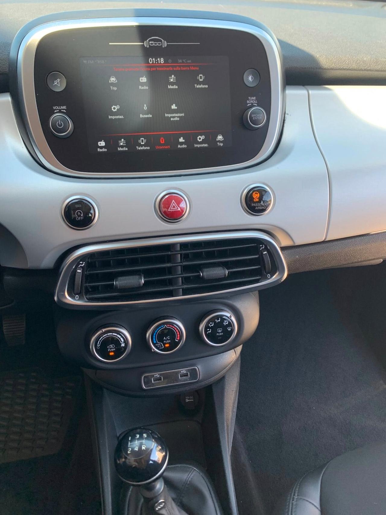 Fiat 500X 1.3 MultiJet 95 CV Connect uniprò