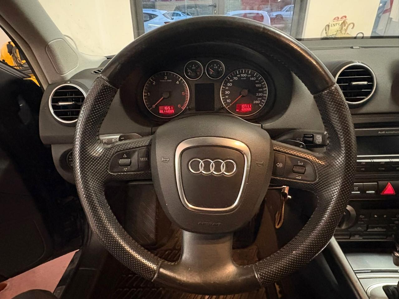 AUDI A3 SPBORBACK serie2 S-TRONIC CAMBIO AUT. Diesel 2.0 CV 140 TDI Km 170.018 Certificati