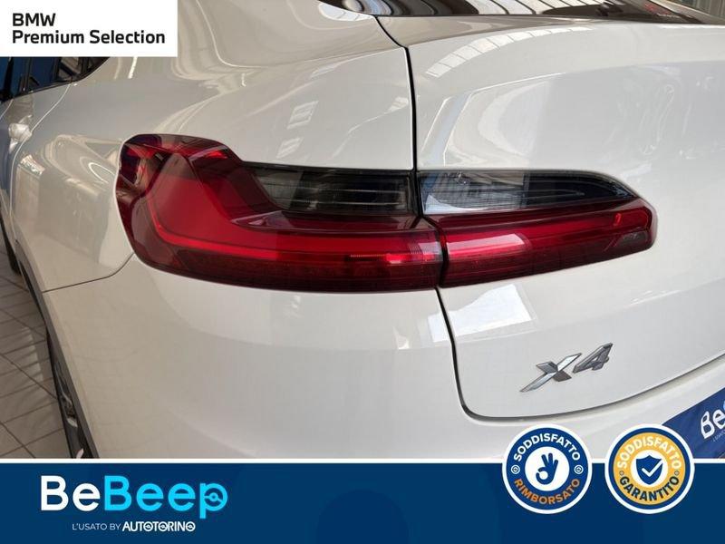 BMW X4 XDRIVE20D MSPORT X AUTO