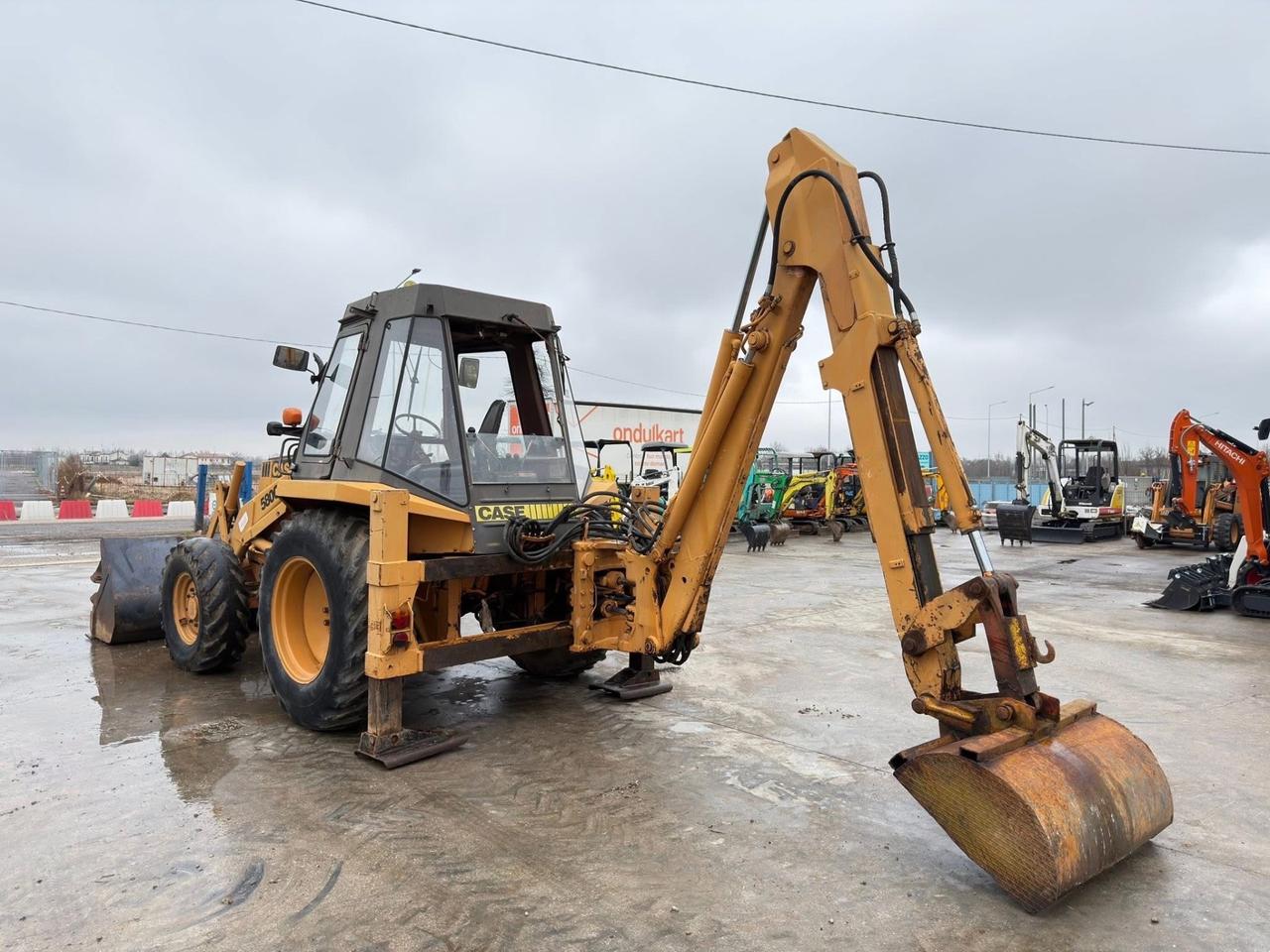 Terna CASE 580G 4x4 con telescopico