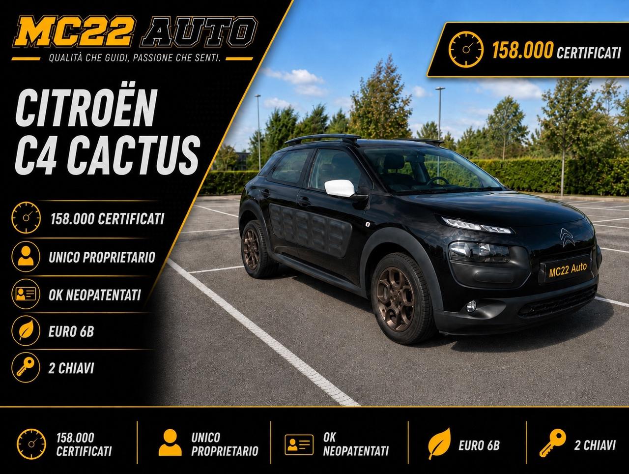 Citroen C4 Cactus Unico Proprietario Ok neopatentati