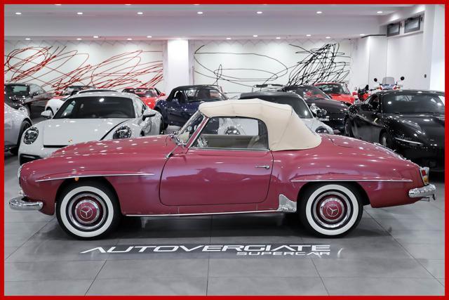 MERCEDES-BENZ 190 SL 190 FRAGOLA MET. - OTTIME CONDIZIONI - ASI