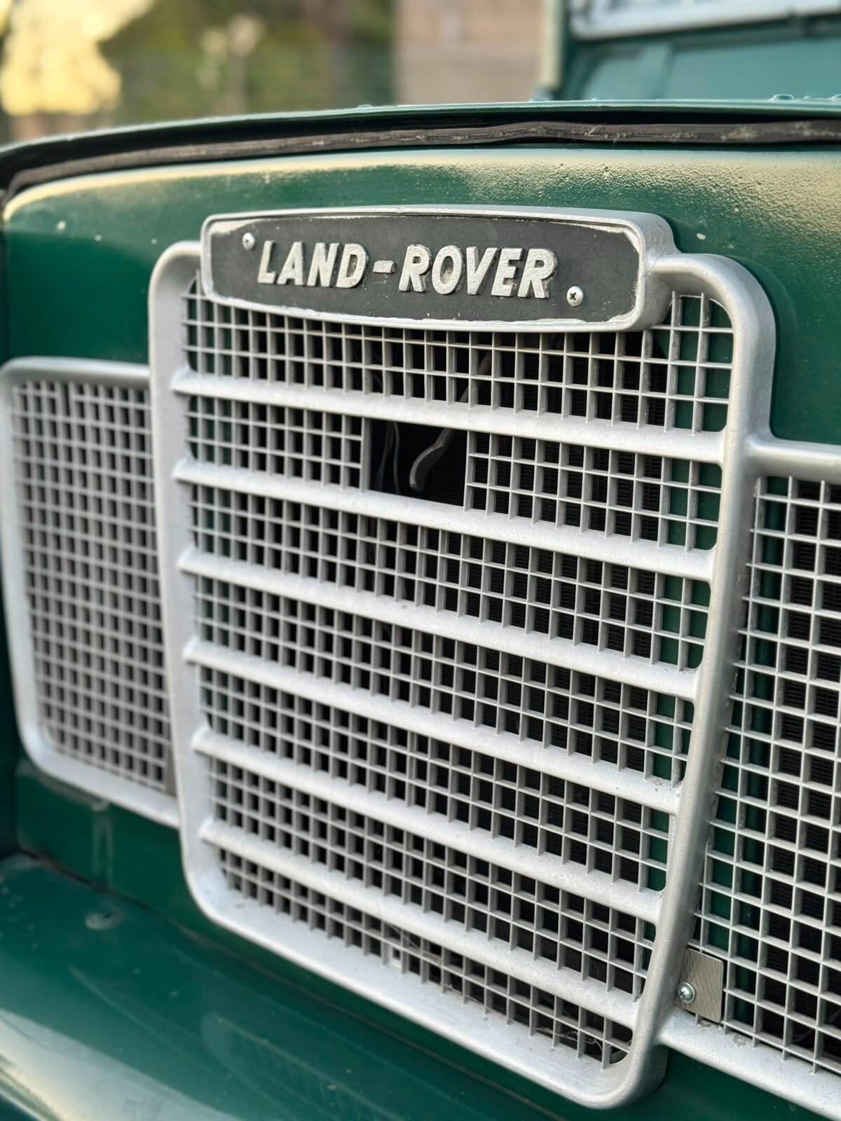 Land Rover Series III autocarro 2.3 diesel RHD