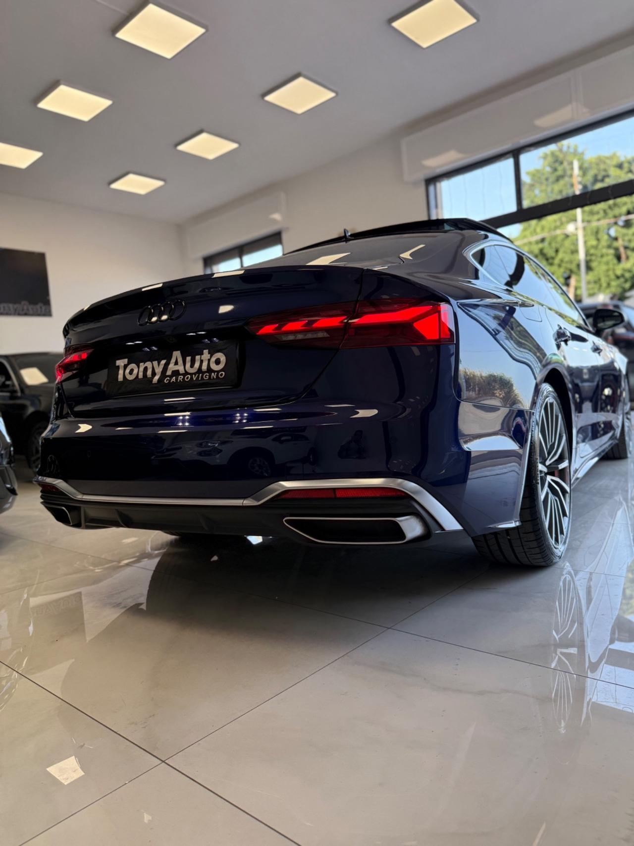 Audi A5 SPB 40 TDI S.LINE EDITION TETTO APRIBILE,VIRTUAL COCKPIT, PACCHETTO LUCI SOFFUSE INTERNE,TELECAMERA