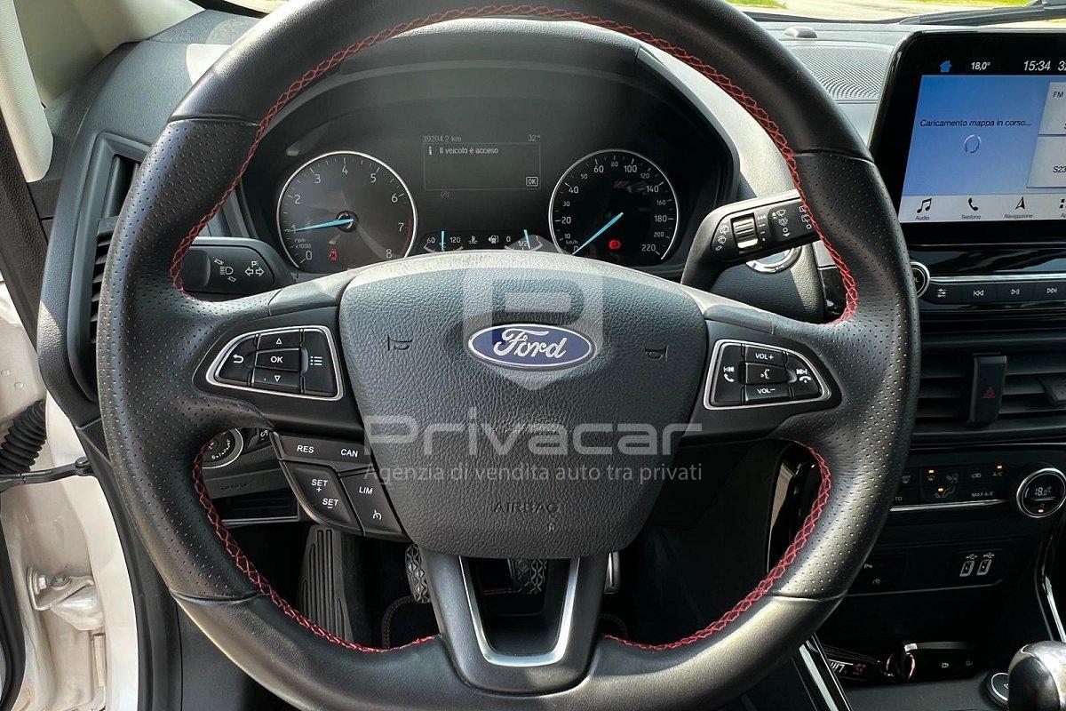 FORD EcoSport 1.0 EcoBoost 100 CV ST-Line Black Edition