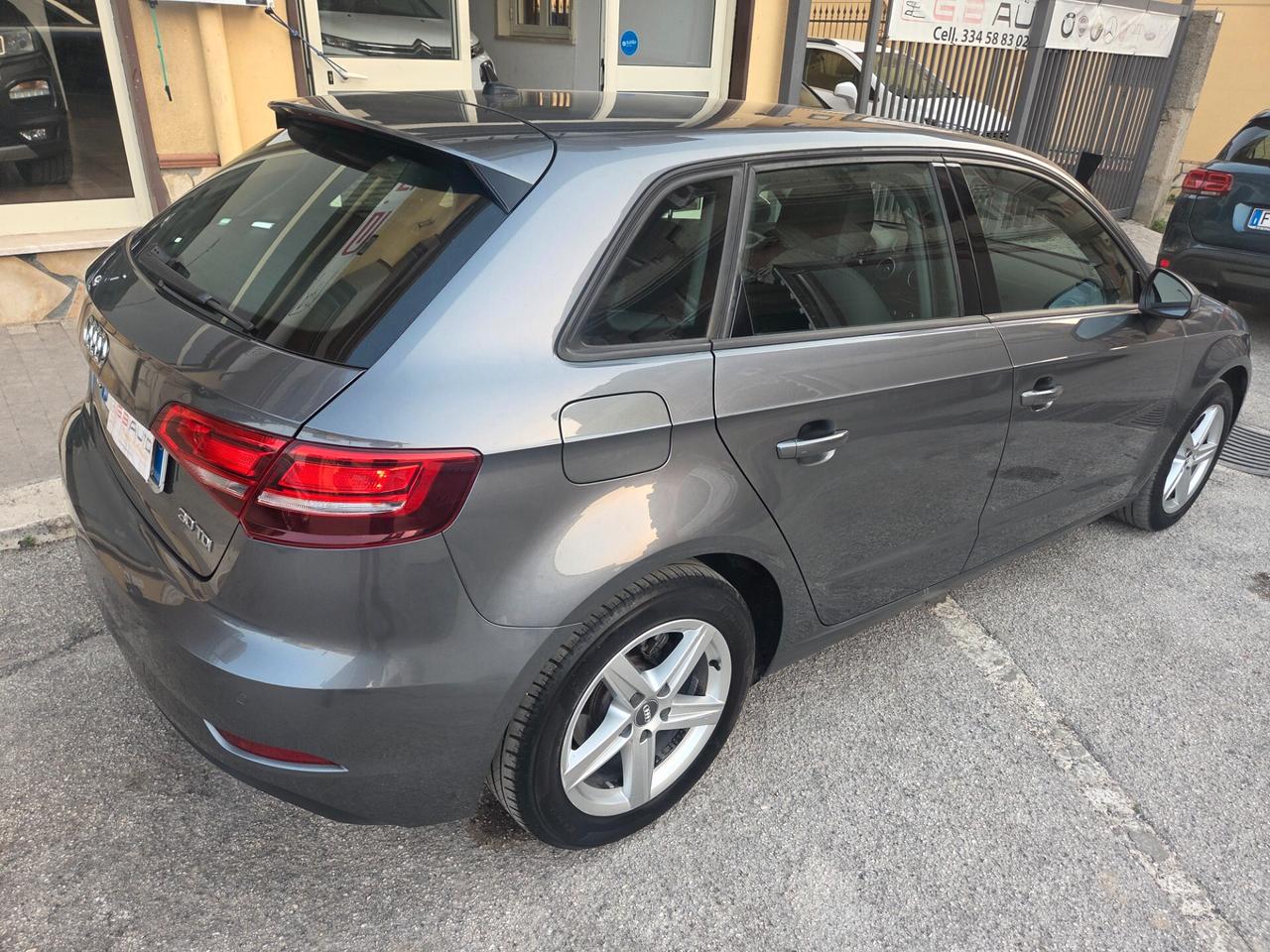 AUDI A3 ANNO 2019 1.6 TDI 115 CV SOLI KM 130000 CERTIF
