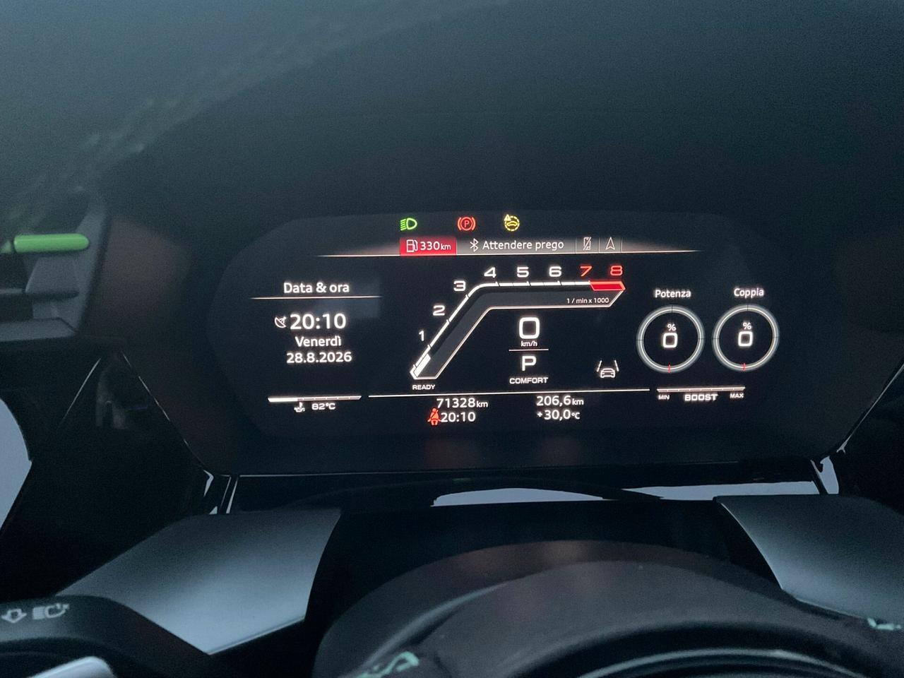 RS 3 SPB TFSI quattro S tronic Carboceramica Tetto panoramico