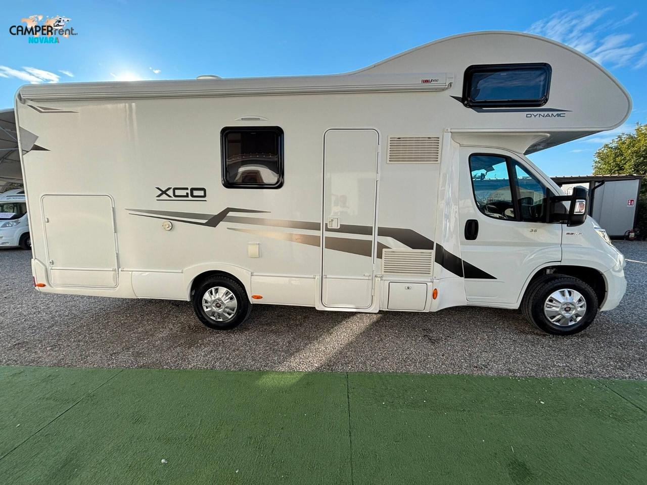 RIMOR XGO DYNAMIC 35 - mansardato con letto matrimoniale in coda ed ampio garage