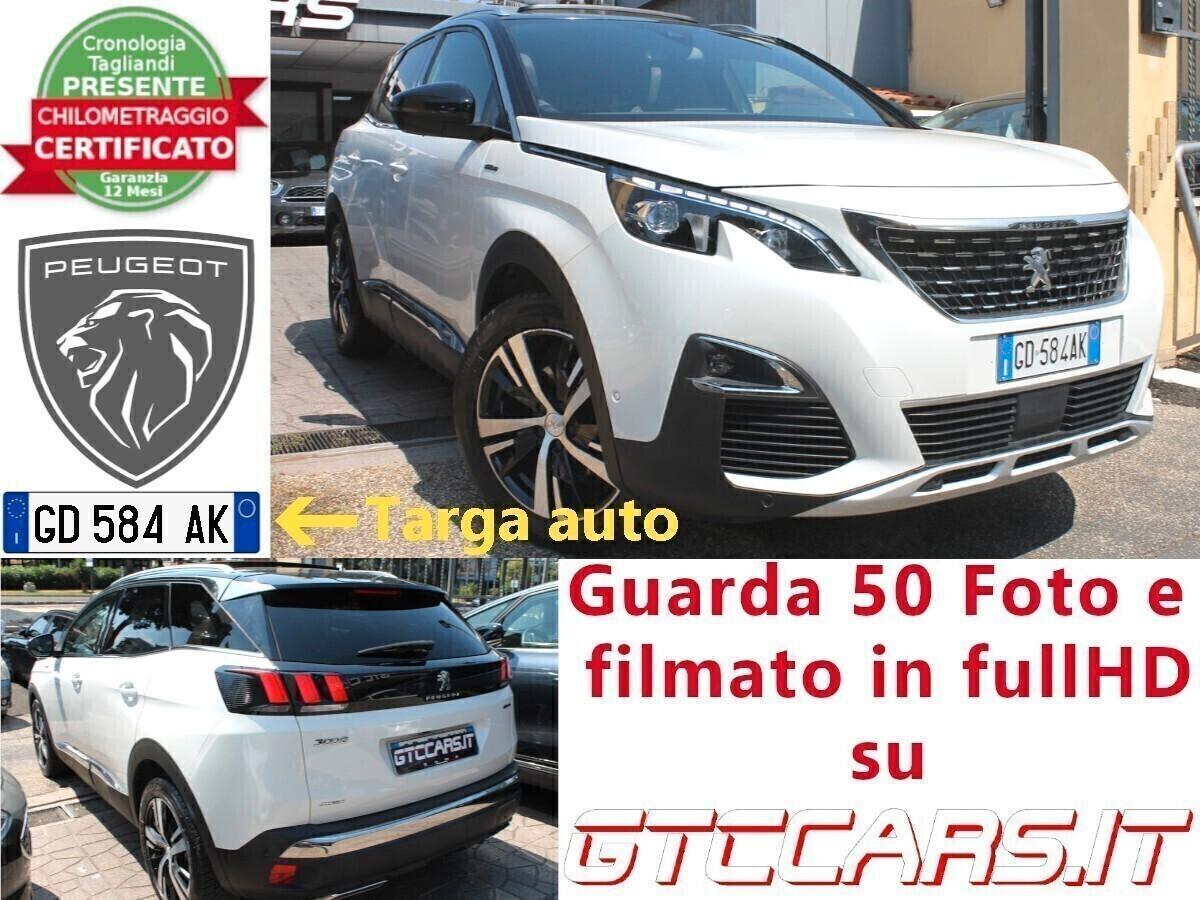 Peugeot 3008 1.5hdi GT-Line EAT8 TETTO LED UNIPRO IVA DEDUCIB.
