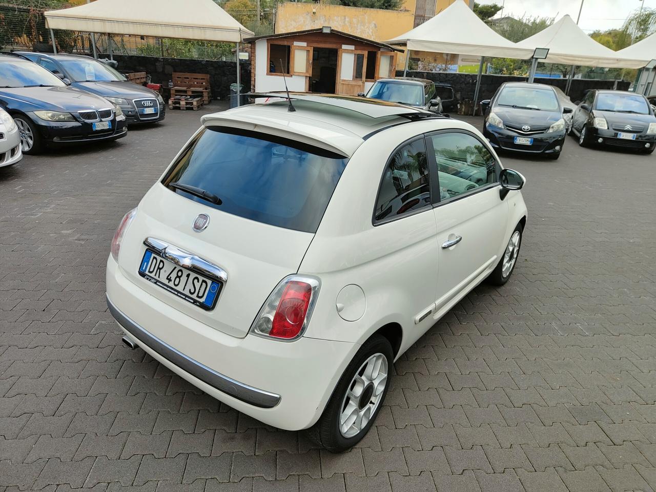 Fiat 500 sport 1.2 benzina tetto apribile con zero km
