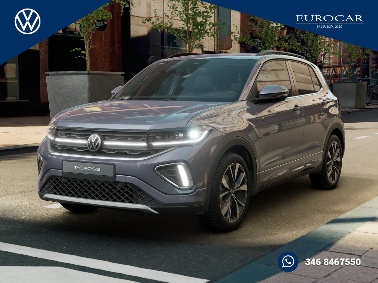 Volkswagen T-Cross 1.0 tsi r-line plus 115cv