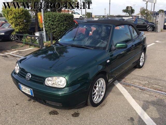 VOLKSWAGEN Golf Cabriolet GOLF4 CABRIO AUTOMATICA 1.6BENZ. 102cv PERFETTA