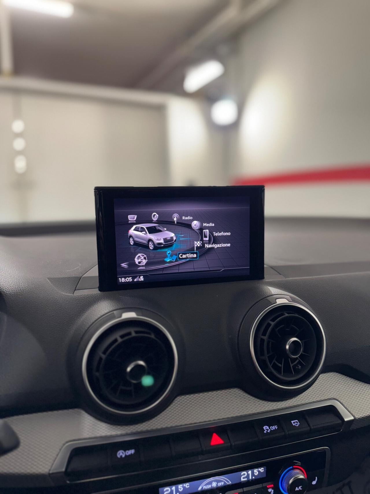 AUDI Q2 1.6 TDI S-TRONIC SEDILI RISCALDATI , SENSORI ANT & POST E NAVIGATORE
