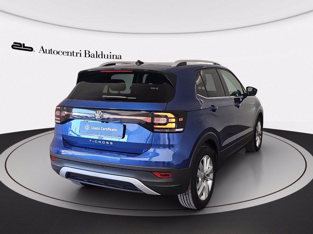 VOLKSWAGEN T-cross 1.0 tsi advanced 110cv dsg del 2022