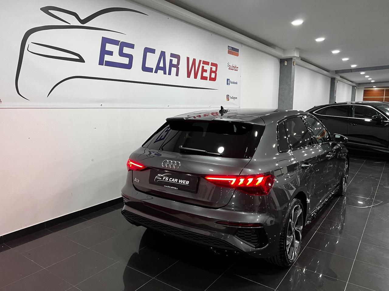 Audi A3 SPB 35 2.0 TDI STronic SLine Edition 150 cv