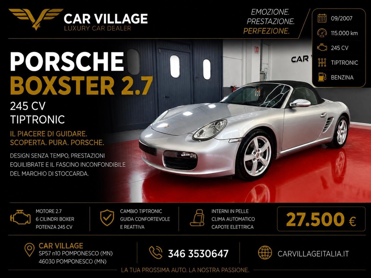 Porsche Boxster 2.7 24V