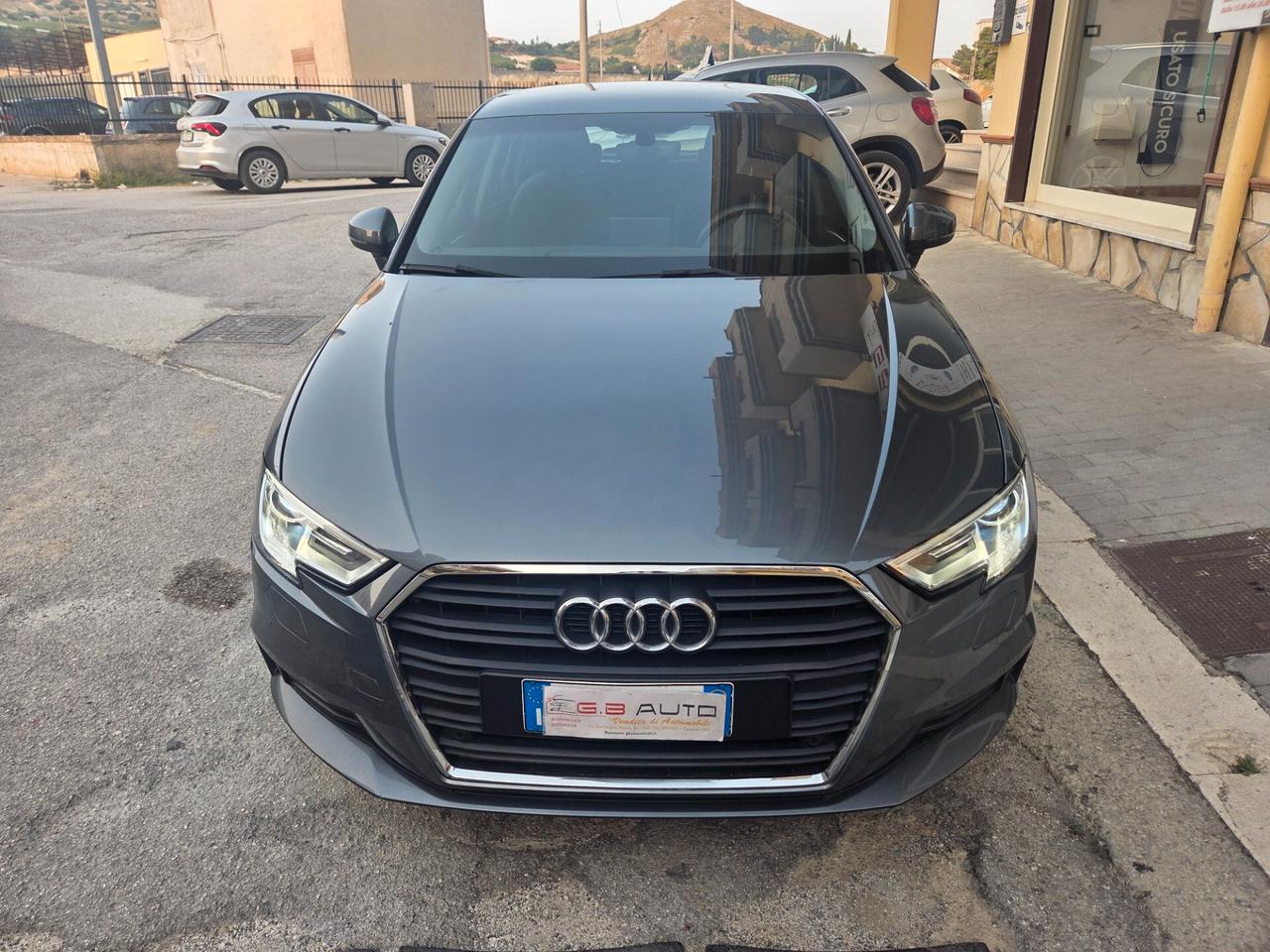 AUDI A3 ANNO 2019 1.6 TDI 115 CV SOLI KM 130000 CERTIF