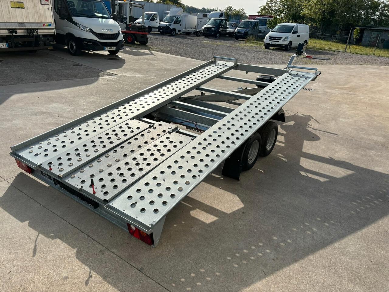 CARRELLO TRASPORTA AUTO 4X2 2500 KG NUOVO