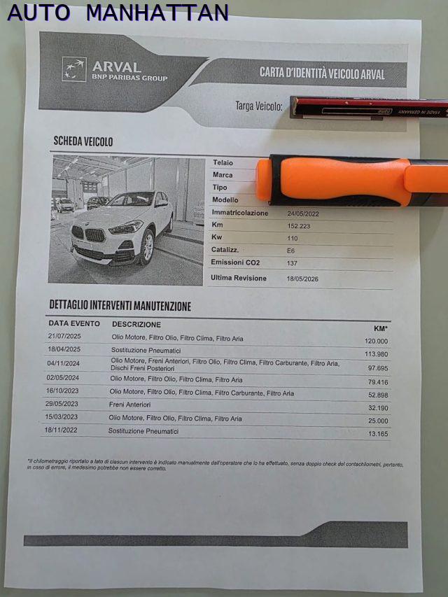 BMW X2 sDrive18d Business-X