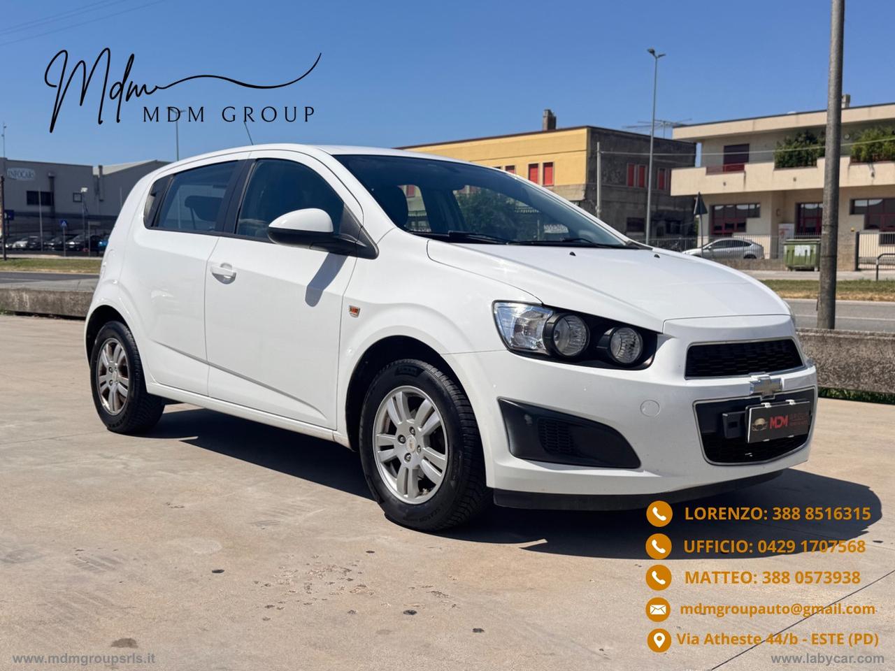CHEVROLET Aveo 1.2 86 CV GPL 5p. LS OK NEOPATENTATO