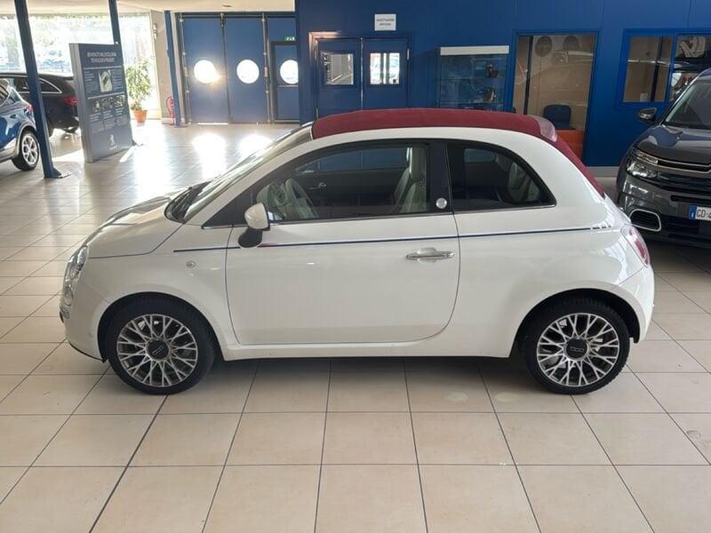 FIAT 500C Cabrio 1.2 69cv Lounge America
