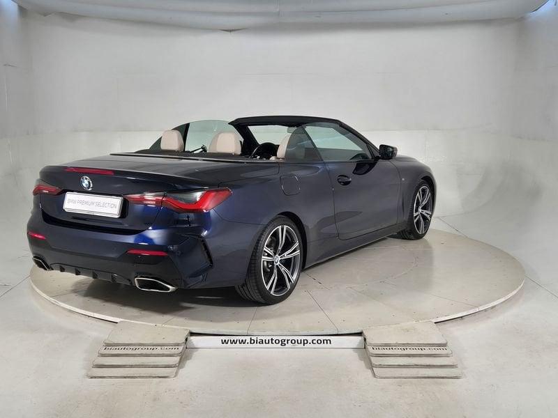 BMW Serie 4 Cabrio Serie 4 G23 2020 Cabrio Benzin M440i Cabrio mhev 48V xdrive auto